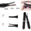 USB Rechargeable Electric Heated Eyelash Curler Long Lasting Makeup Tool - Image 2