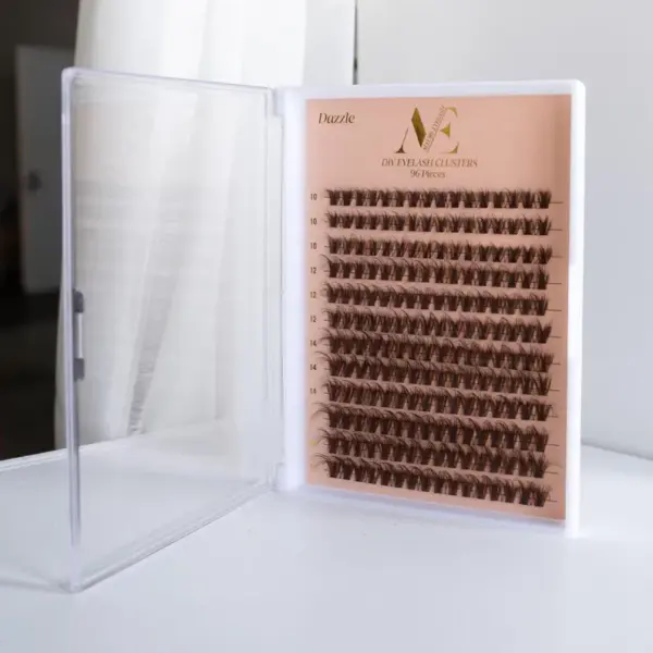 Dazzle Cluster Eyelash Kit- Natural Wispy Lash Extensions at Home-Beginner Friendly Lash Kit